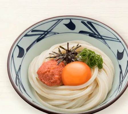 明太釜玉うどん