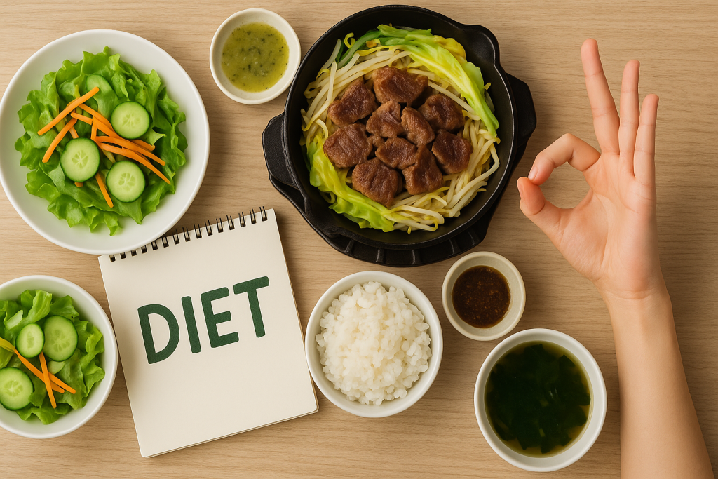 多彩な料理を楽しみながらダイエットを