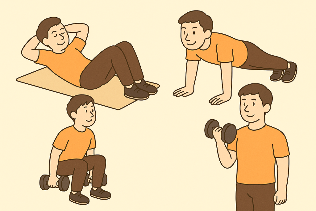 何をしたか?|実践した筋トレメニュー