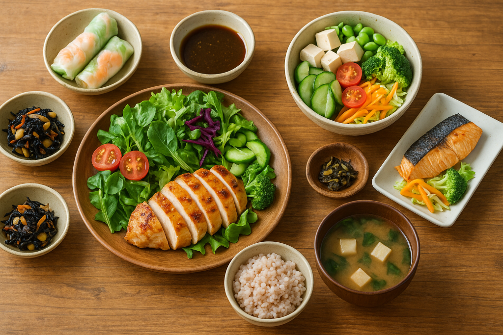 多彩な料理を楽しみながらダイエットを