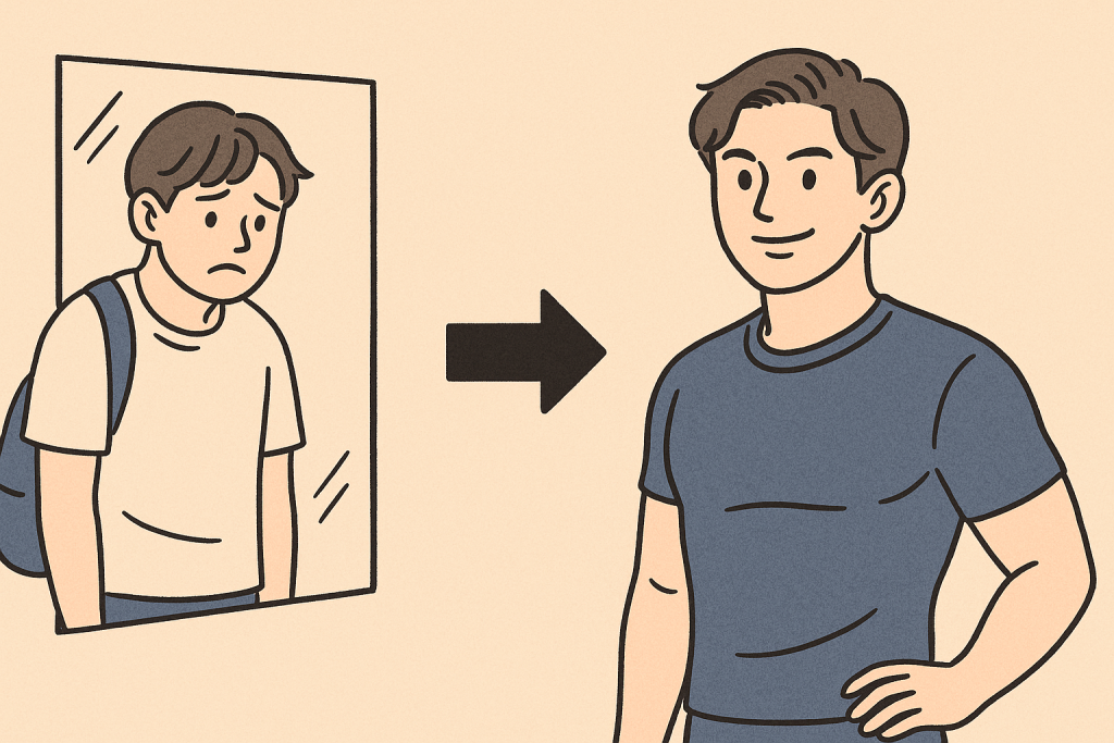 最初は「外見」だけを変えたかった