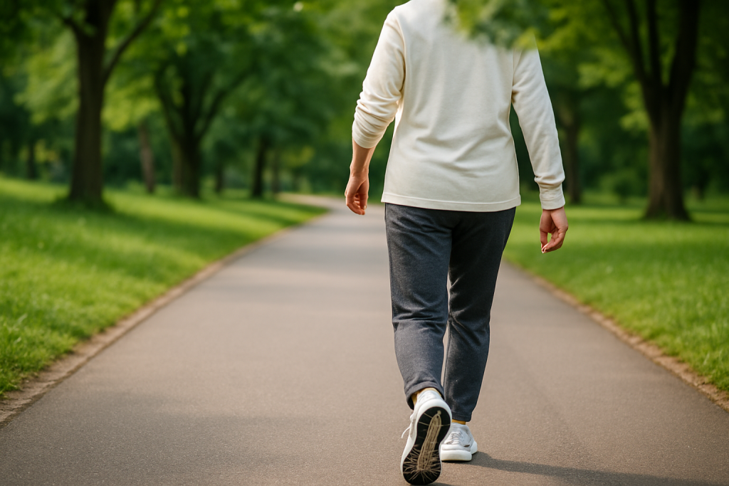60代のための正しいウォーキング方法