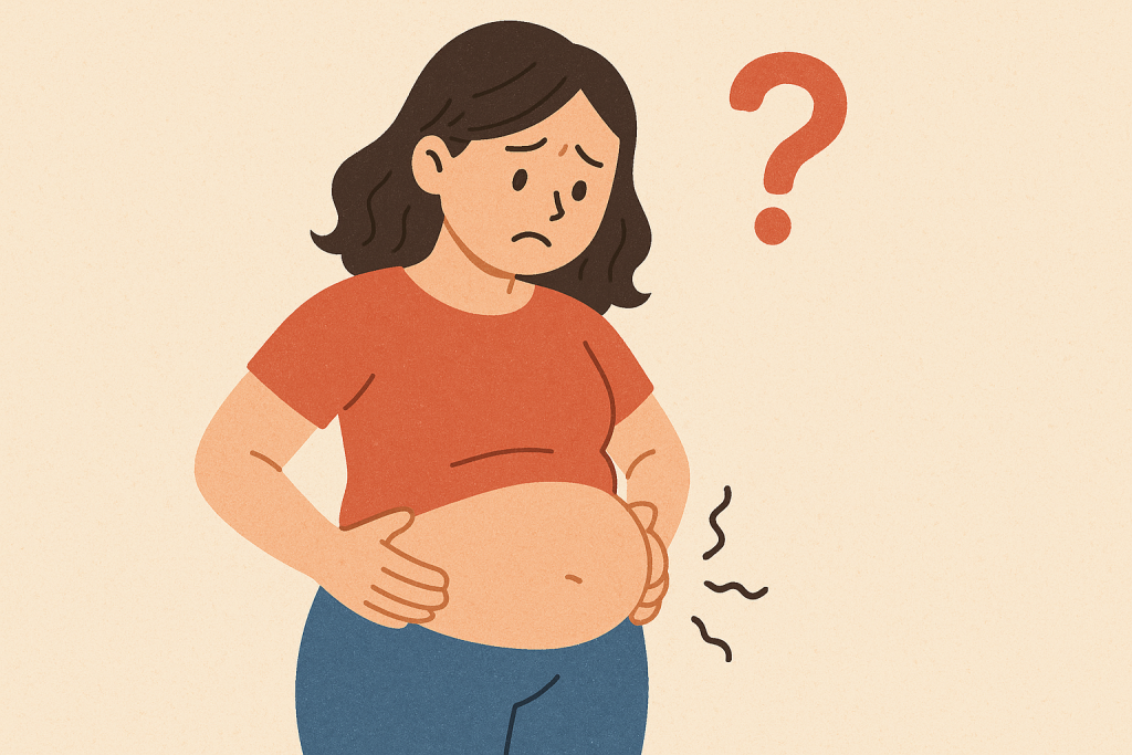 なぜ女性は下腹がぽっこりしやすいのか？