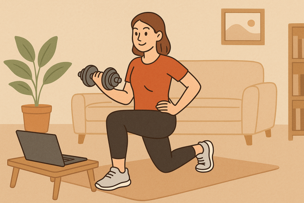 解決策①：自宅で始める高効率トレーニング