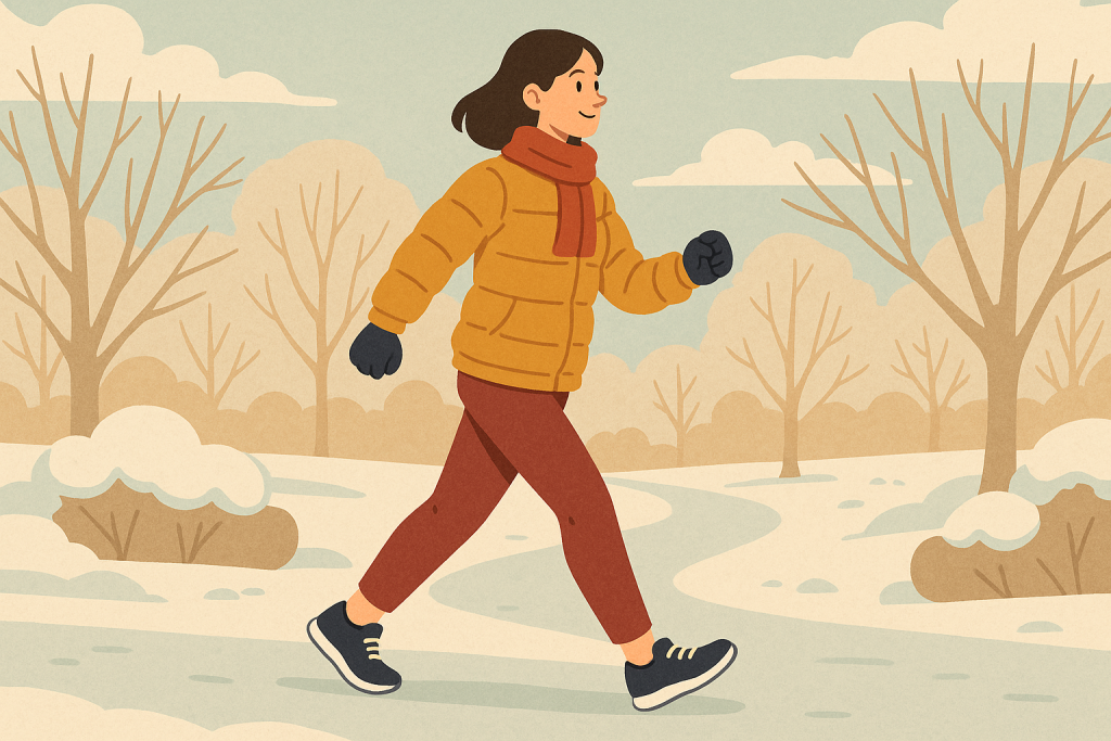 冷え性改善に効果的なウォーキング法