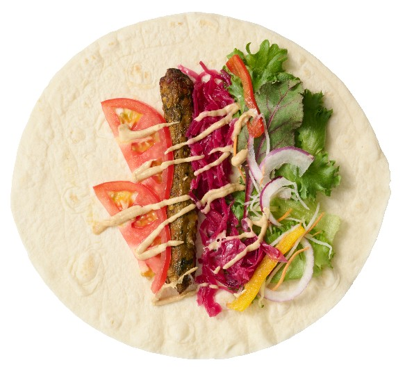 ベジソーセージ ビーツトッピング シンブレッド