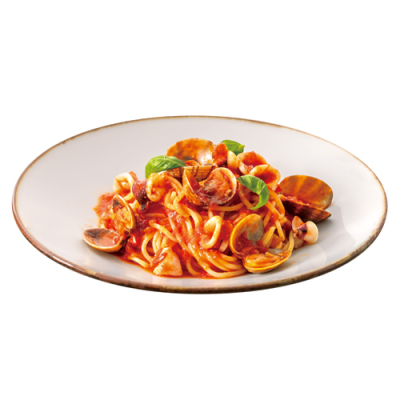 ヤリイカのボンゴレロッソ